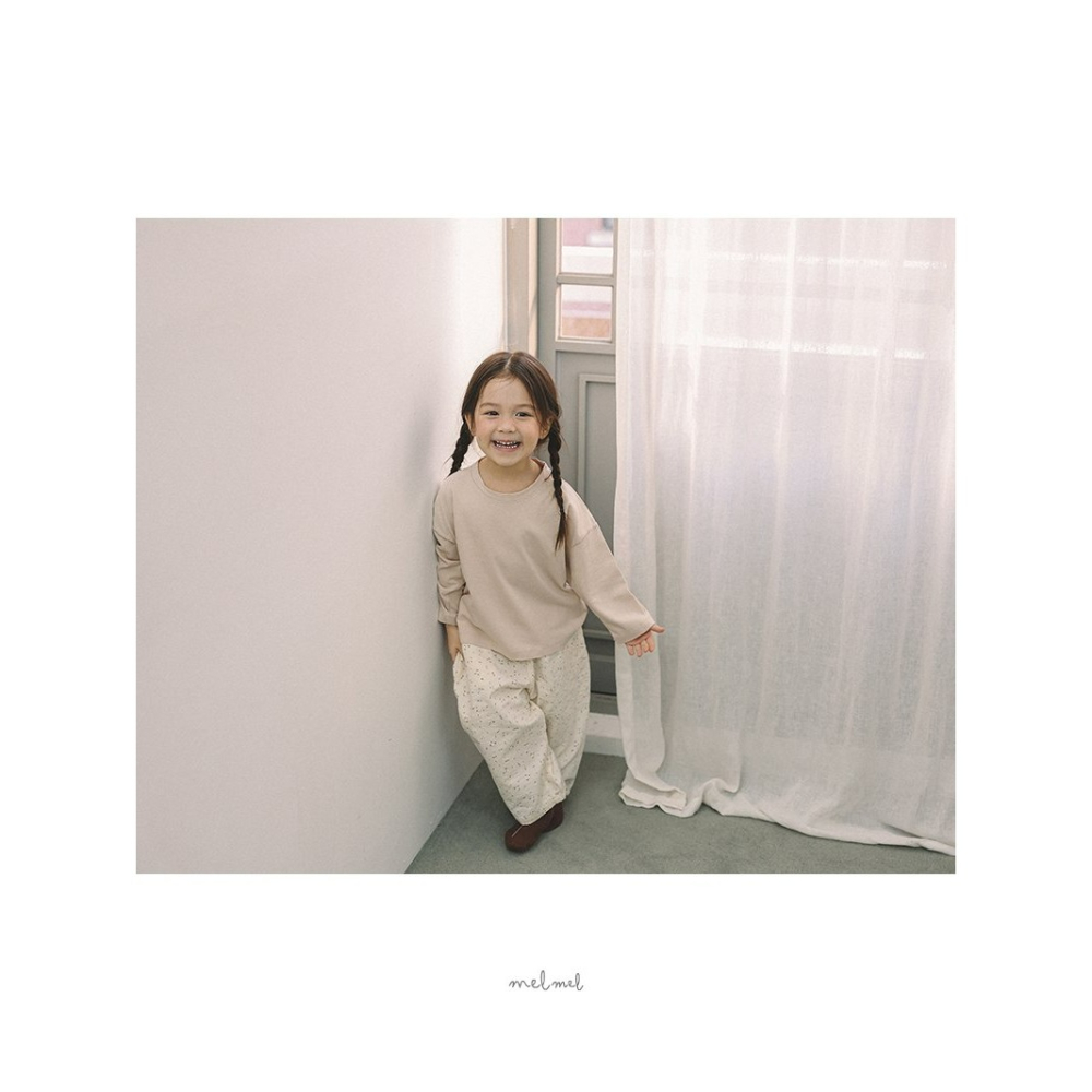 Melmel 褲子 멜멜 프린트팬츠-細節圖3