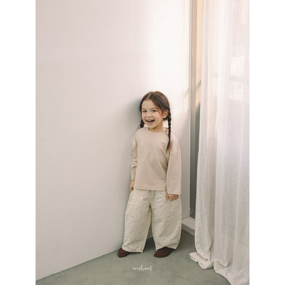 Melmel 褲子 멜멜 프린트팬츠-細節圖4
