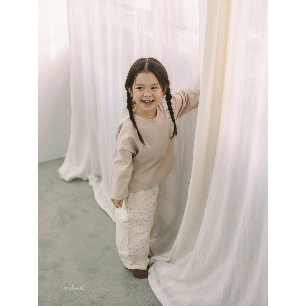 Melmel 褲子 멜멜 프린트팬츠-細節圖5