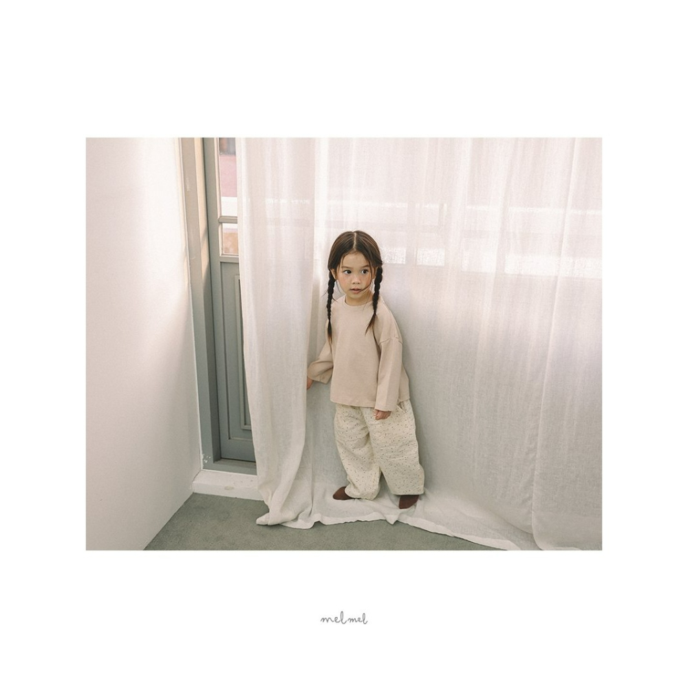 Melmel 褲子 멜멜 프린트팬츠-細節圖7