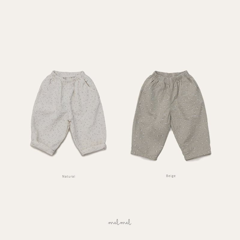 Melmel 褲子 멜멜 프린트팬츠-細節圖10