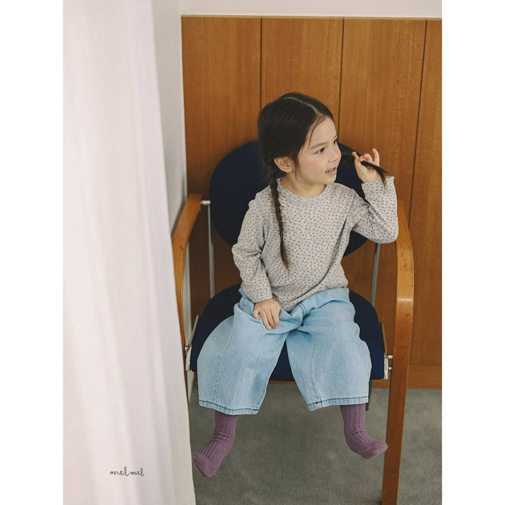 Melmel 上衣 멜멜 플라워골지티-細節圖5