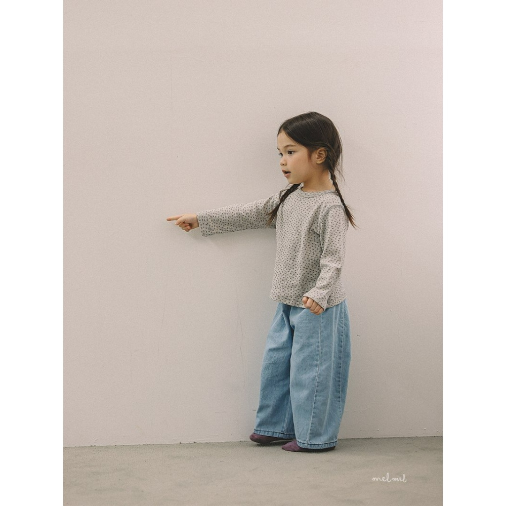 Melmel 上衣 멜멜 플라워골지티-細節圖7