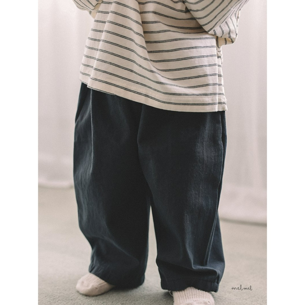 Melmel 褲子 멜멜 힙포켓팬츠-細節圖3