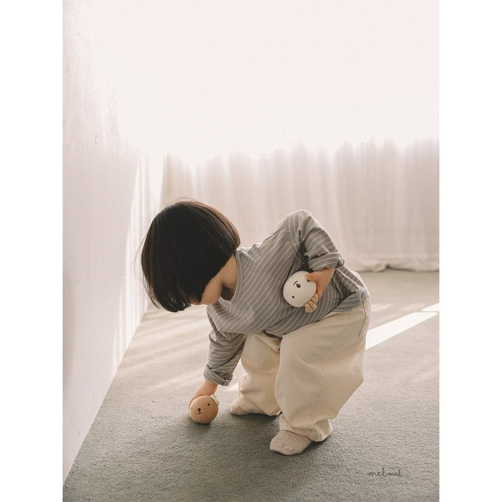 Melmel 褲子 멜멜 힙포켓팬츠-細節圖5