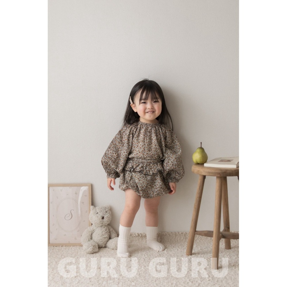 Guruguru 套裝 上下 구루구루 플라워세트-細節圖6