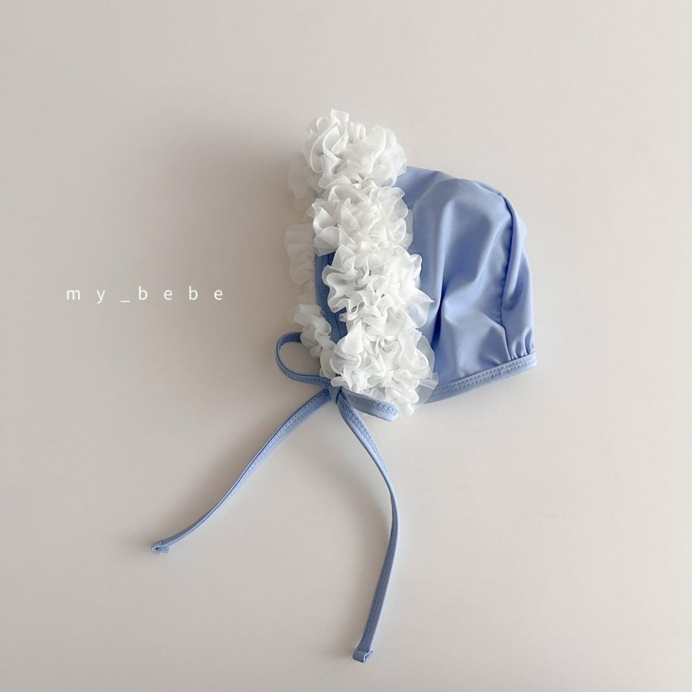 Mybebe 泳帽 마이베베 코사지스윔모자-細節圖6