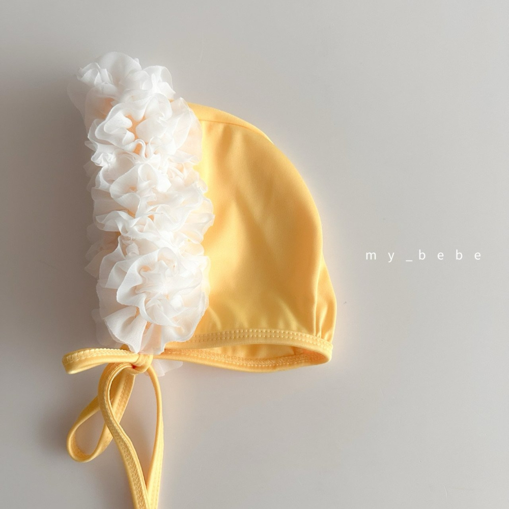 Mybebe 泳帽 마이베베 코사지스윔모자-細節圖7