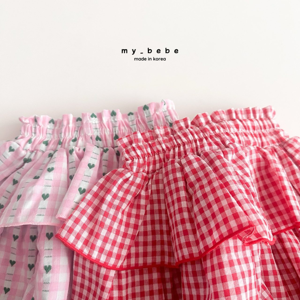 Mybebe 裙子 마이베베 2단레이스스커트-細節圖7