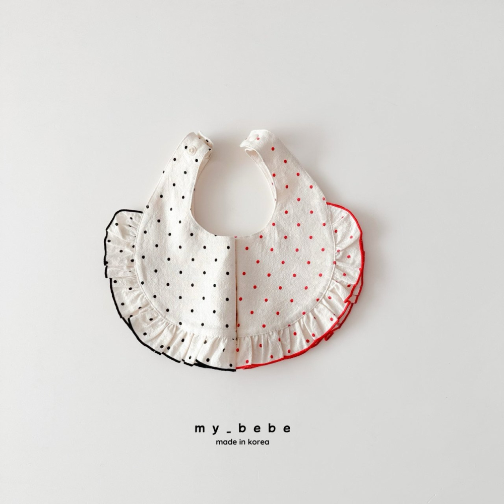 Mybebe 圍兜 마이베베 도트턱받이-細節圖3