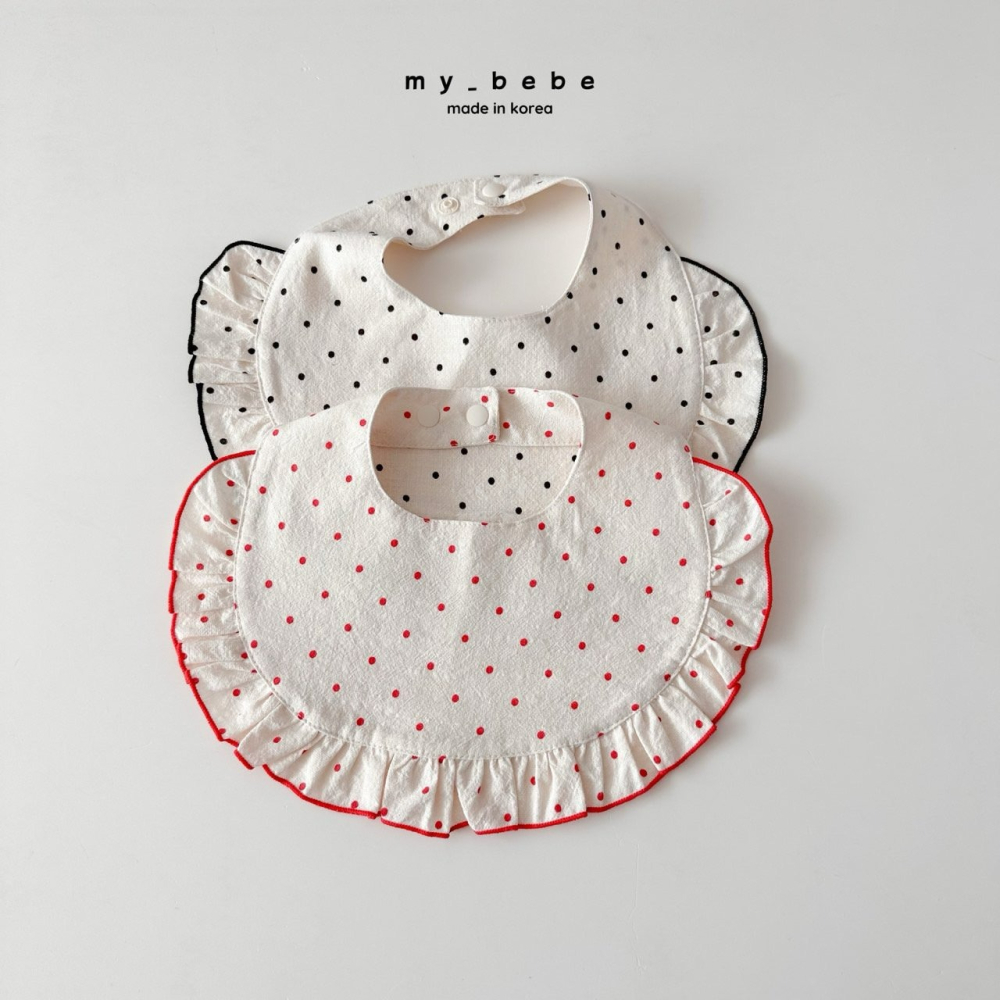 Mybebe 圍兜 마이베베 도트턱받이-細節圖4