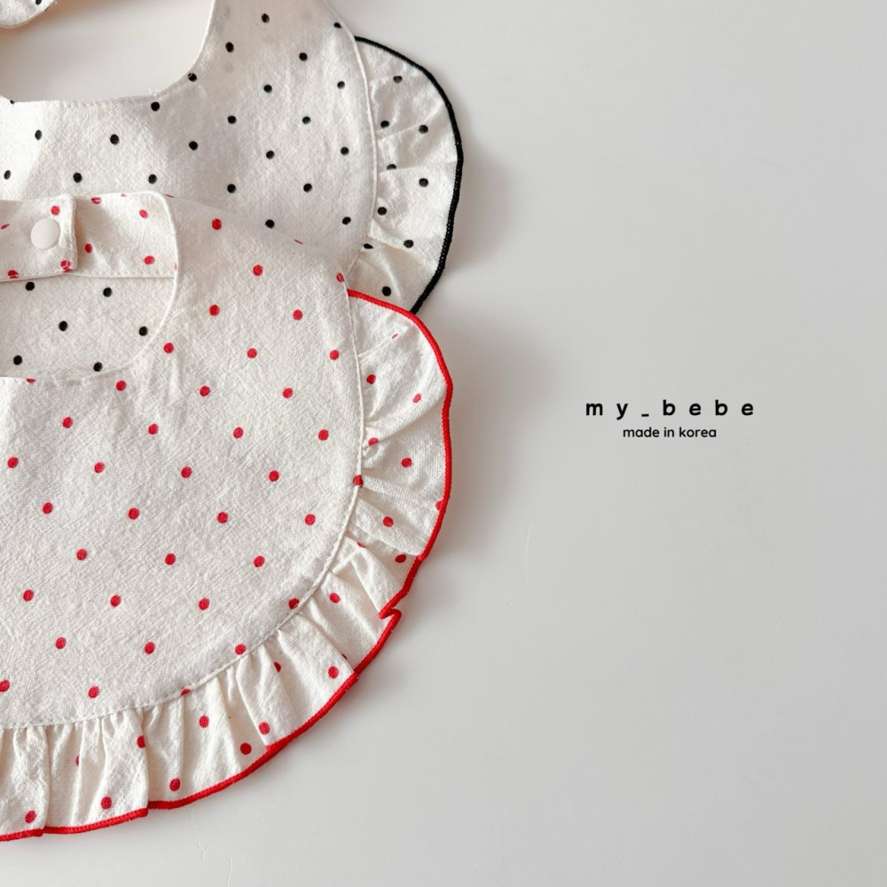 Mybebe 圍兜 마이베베 도트턱받이-細節圖5