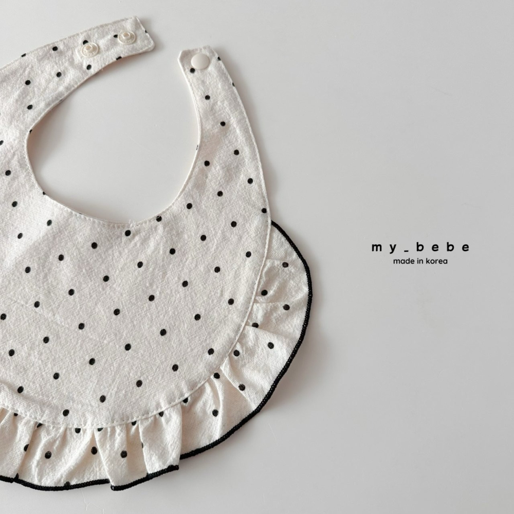 Mybebe 圍兜 마이베베 도트턱받이-細節圖8