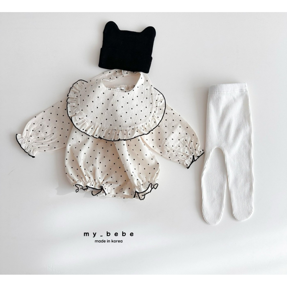 Mybebe 圍兜 마이베베 도트턱받이-細節圖11