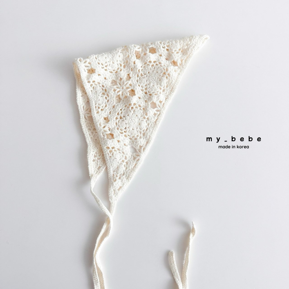 Mybebe 頭巾 마이베베 뜨개커치프-細節圖5
