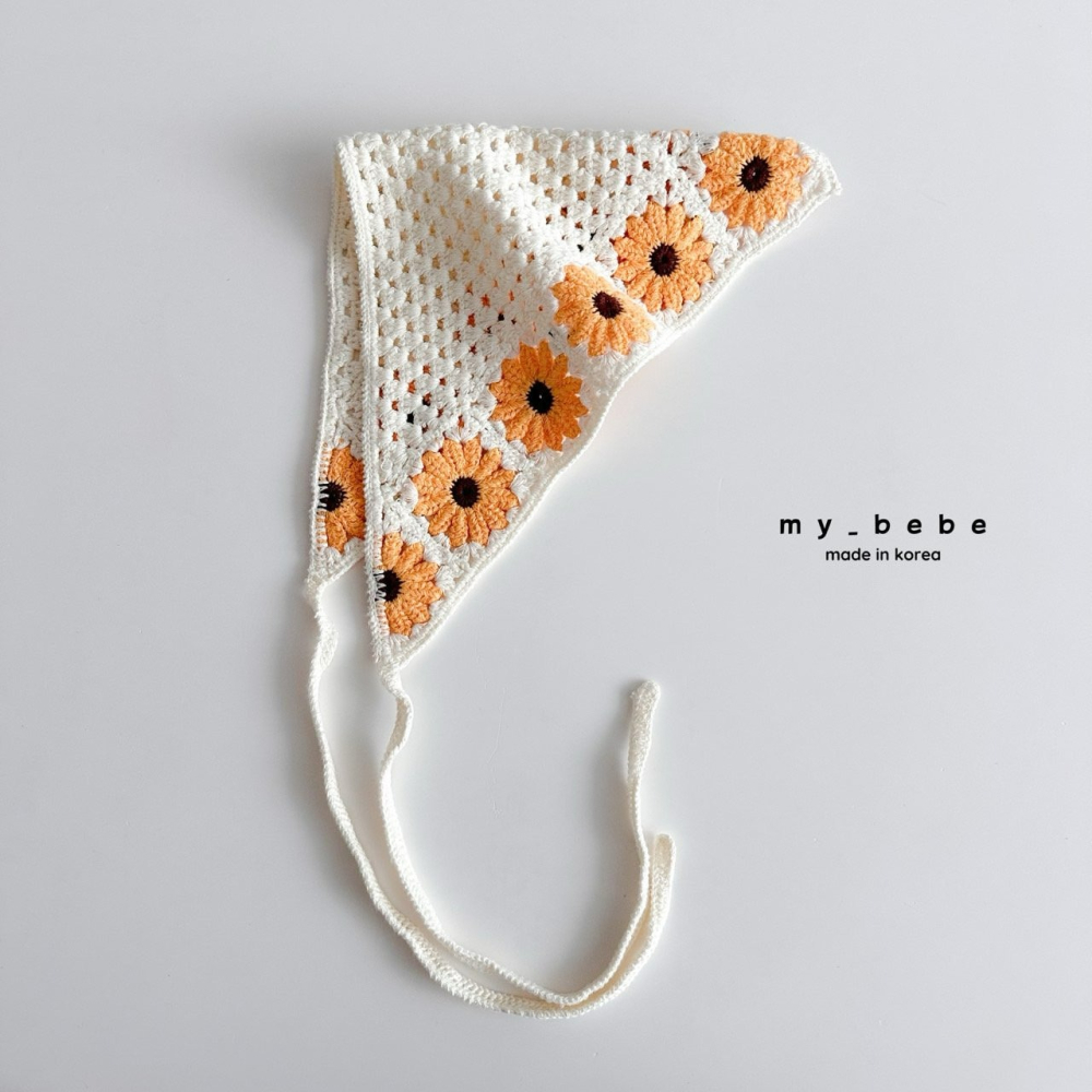 Mybebe 頭巾 마이베베 뜨개커치프-細節圖7
