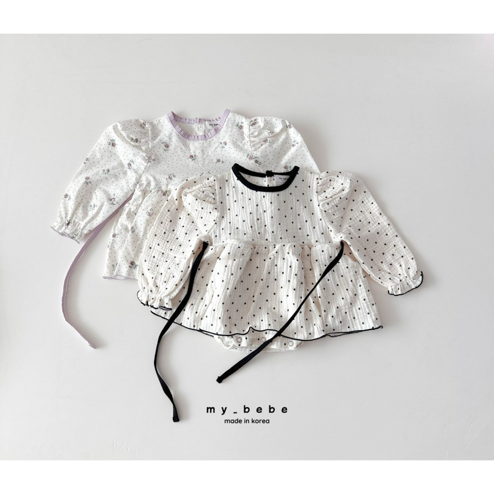Mybebe 包屁衣 마이베베 랍빠원피스슈트-細節圖3