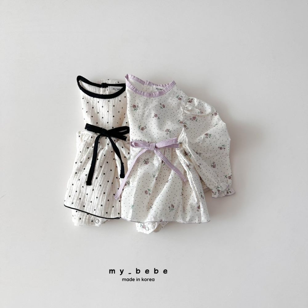 Mybebe 包屁衣 마이베베 랍빠원피스슈트-細節圖5