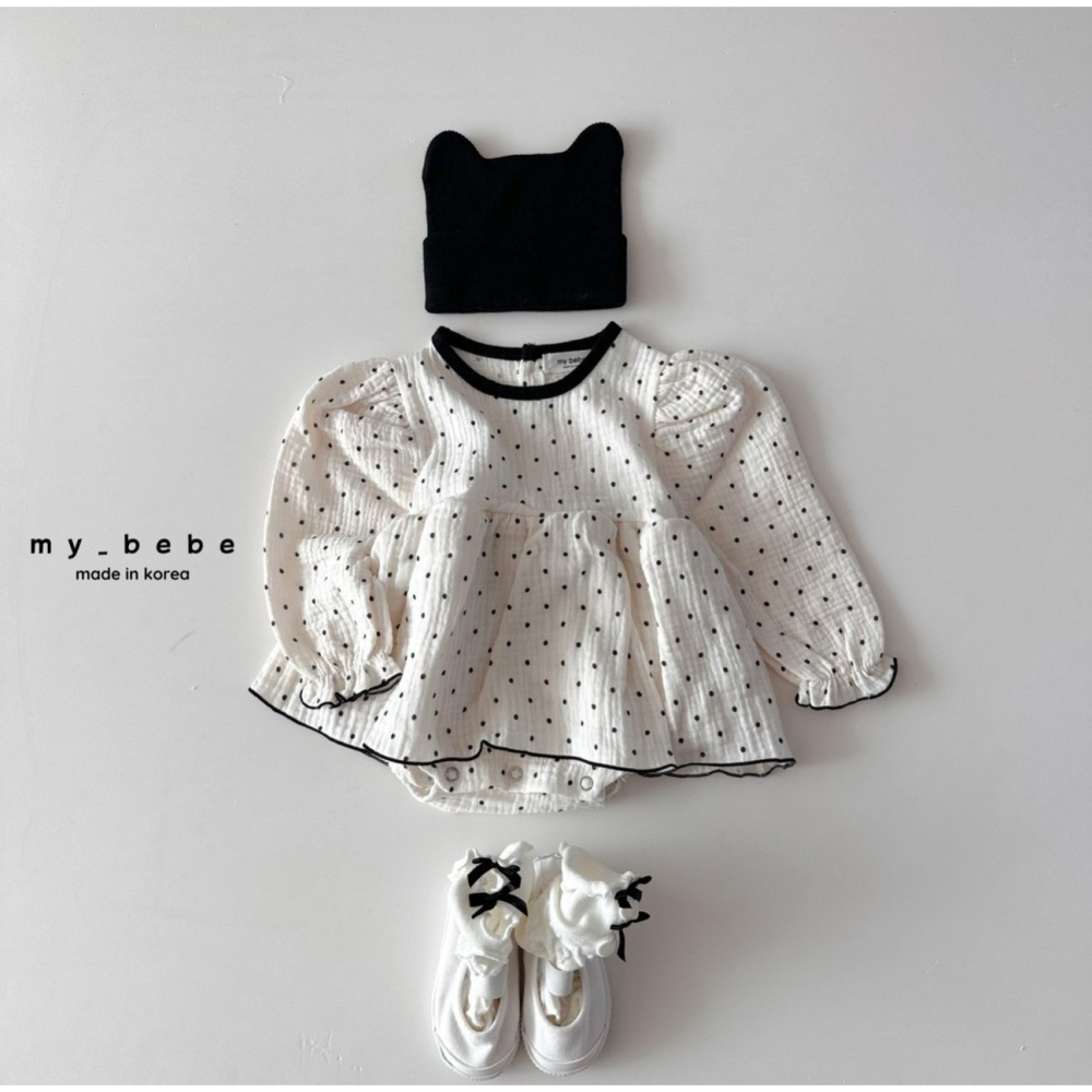 Mybebe 包屁衣 마이베베 랍빠원피스슈트-細節圖8