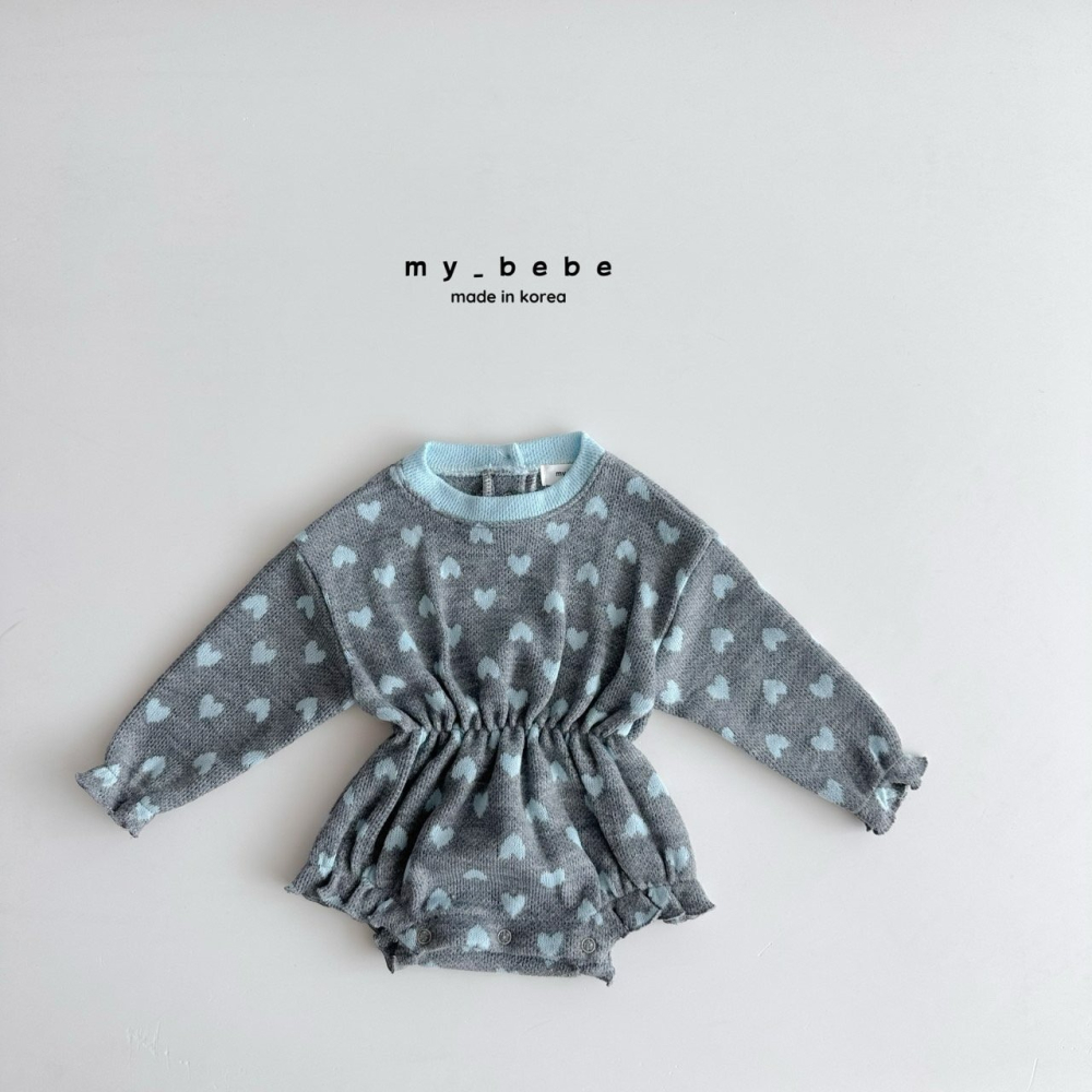 Mybebe 包屁衣 마이베베 밴딩하트슈트-細節圖9