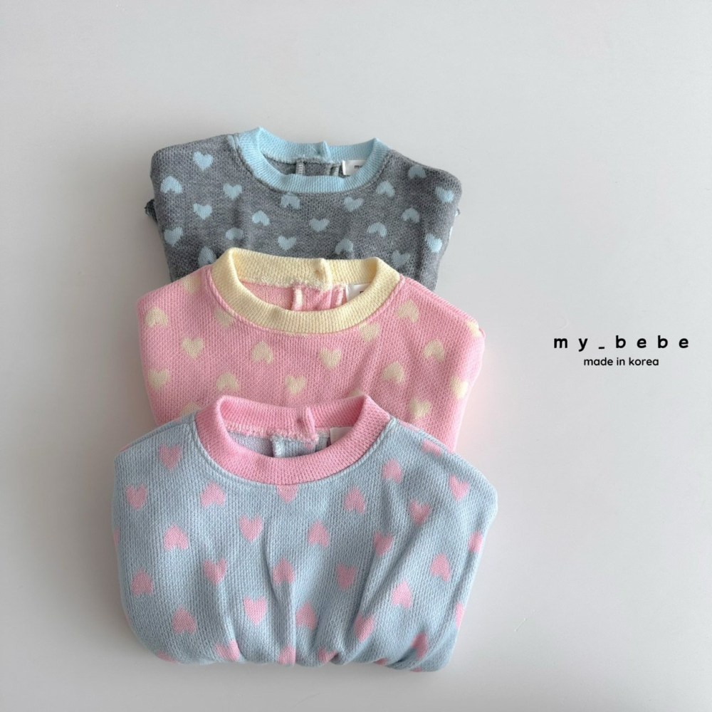 Mybebe 包屁衣 마이베베 밴딩하트슈트-細節圖11