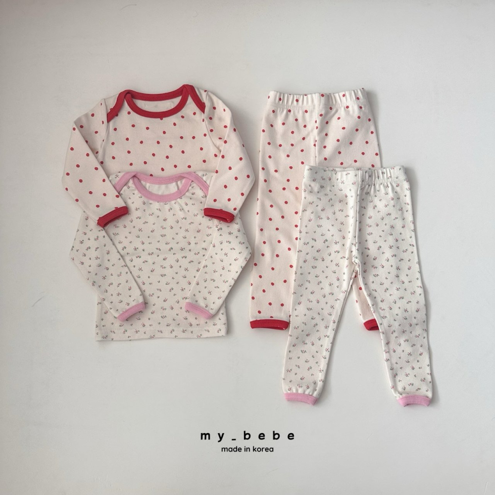 Mybebe 套裝 上下 마이베베 베베립실내복-細節圖2
