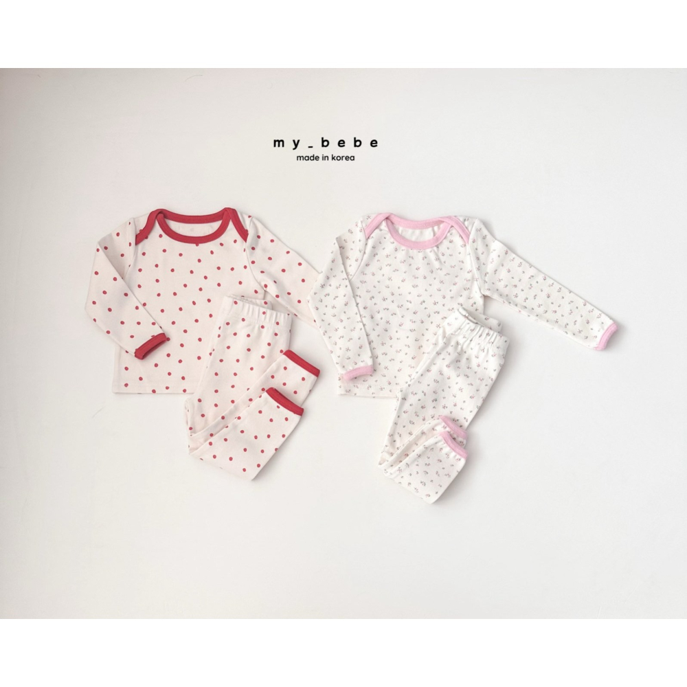 Mybebe 套裝 上下 마이베베 베베립실내복-細節圖3
