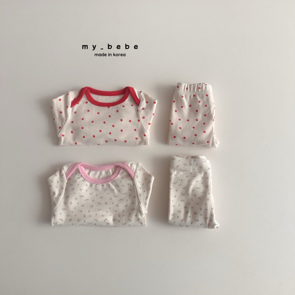 Mybebe 套裝 上下 마이베베 베베립실내복-細節圖8