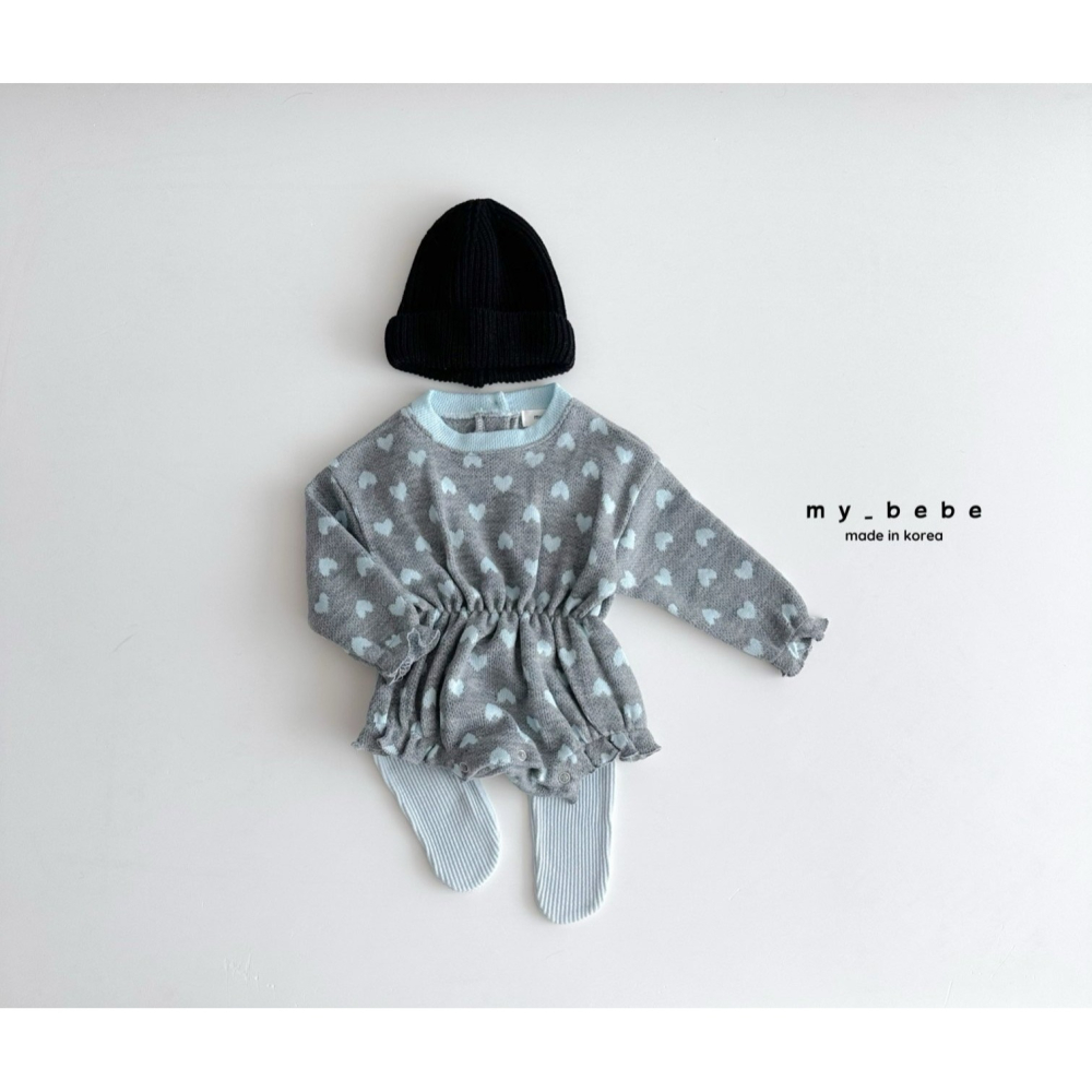 Mybebe 內搭褲 마이베베 봄봄골지유발레깅스-細節圖11