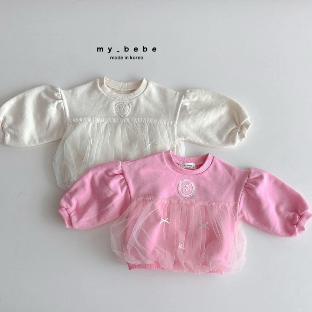 Mybebe 上衣 마이베베 샤샤맨투맨-細節圖2
