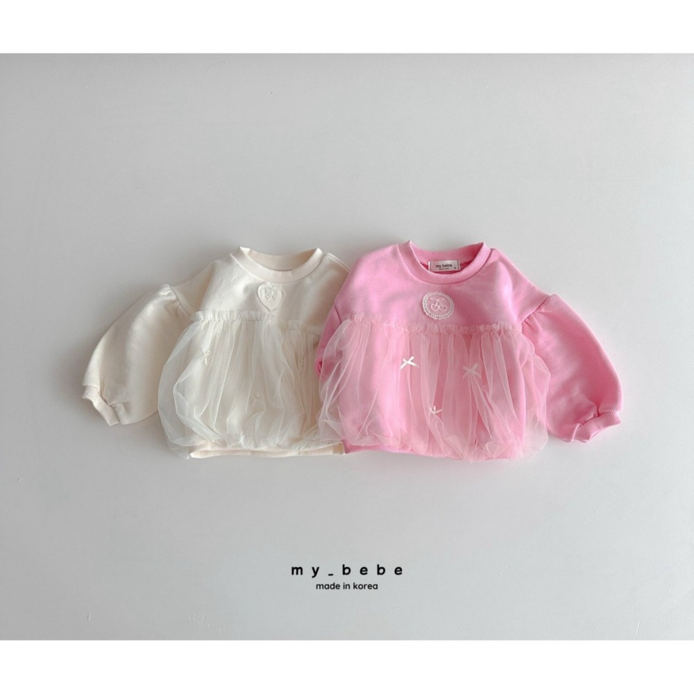 Mybebe 上衣 마이베베 샤샤맨투맨-細節圖3