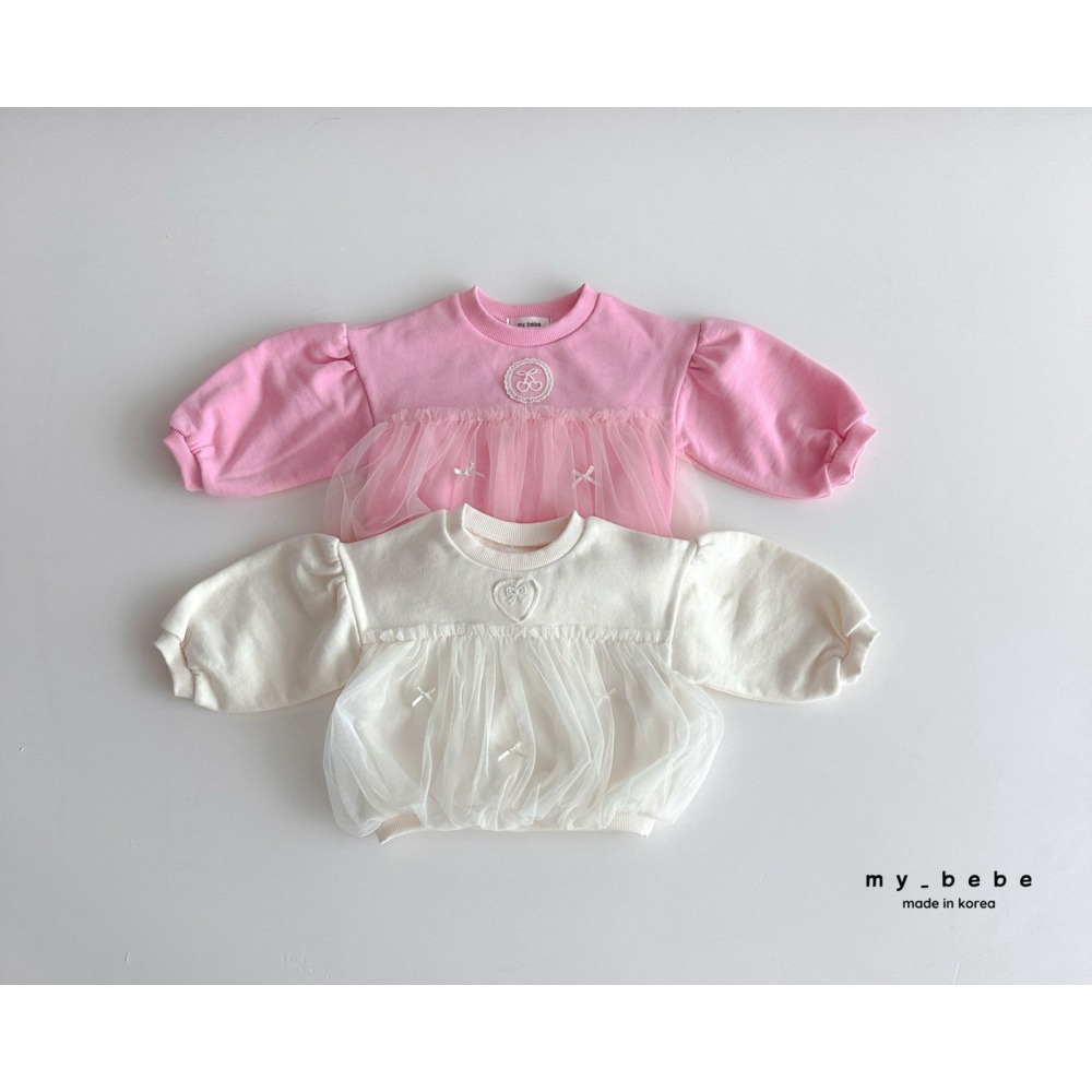 Mybebe 上衣 마이베베 샤샤맨투맨-細節圖4