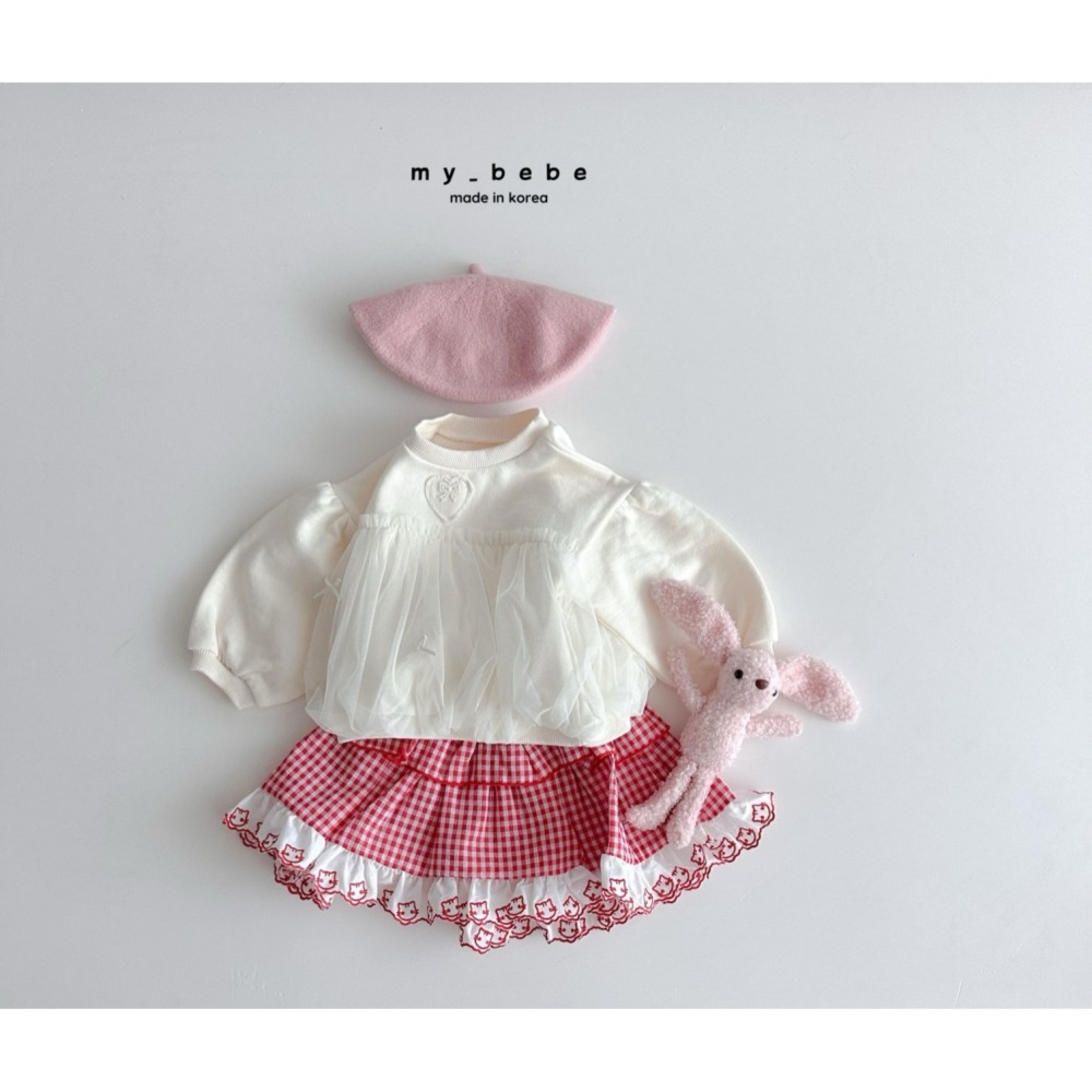 Mybebe 上衣 마이베베 샤샤맨투맨-細節圖7