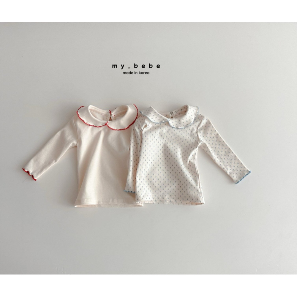 Mybebe 上衣 마이베베 카라핀코트티-細節圖3