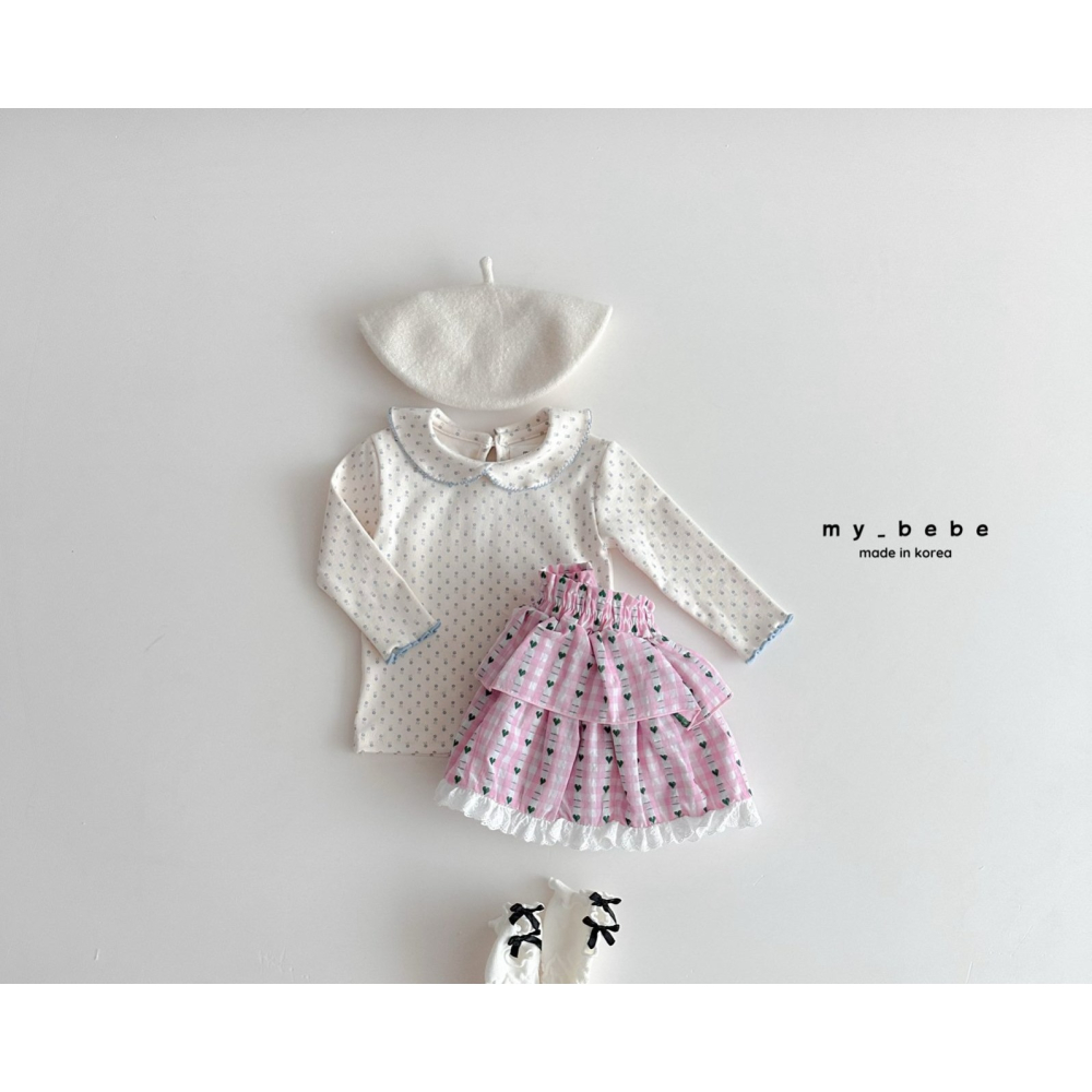 Mybebe 上衣 마이베베 카라핀코트티-細節圖10