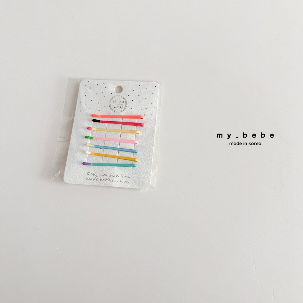 Mybebe 髮飾 마이베베 칼라풀실핀-細節圖3