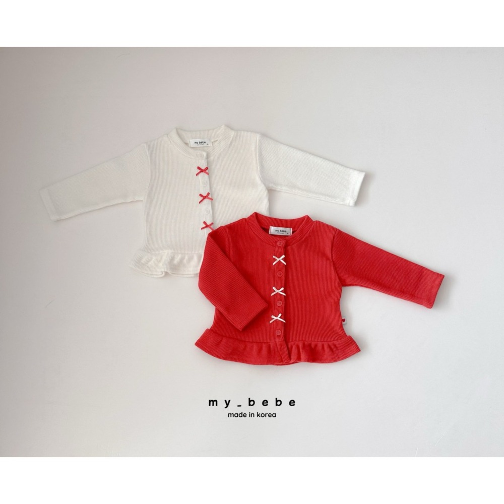 Mybebe 開襟衫 마이베베 프릴가디건-細節圖4