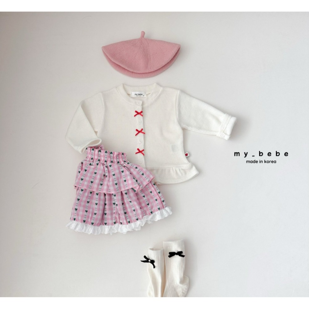 Mybebe 開襟衫 마이베베 프릴가디건-細節圖7