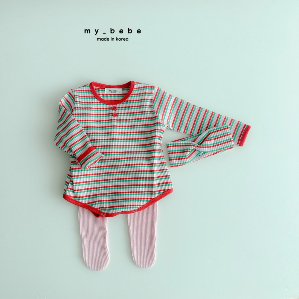 Mybebe 套裝 包屁衣+髮帶 마이베베 헤어밴드슈트세트(헤어밴드세트)-細節圖7