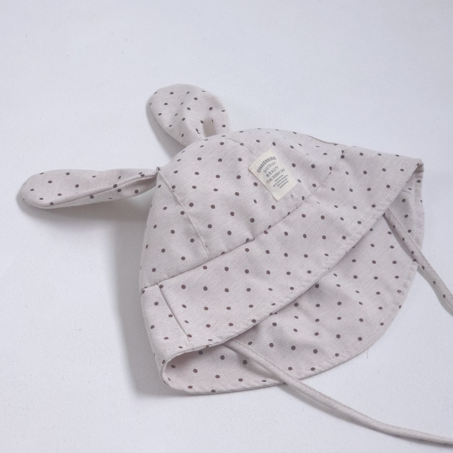 LittleHat 帽子 작은모자 도트래빗썸머버킷햇-細節圖6