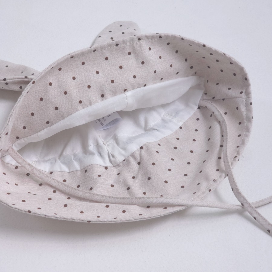 LittleHat 帽子 작은모자 도트래빗썸머버킷햇-細節圖7