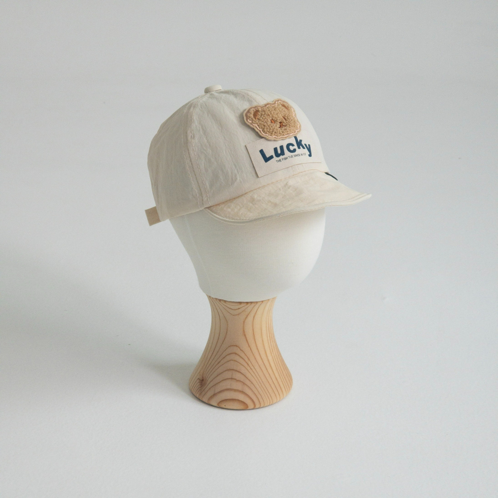 LittleHat 帽子 작은모자 럭키베어얌체모-細節圖2