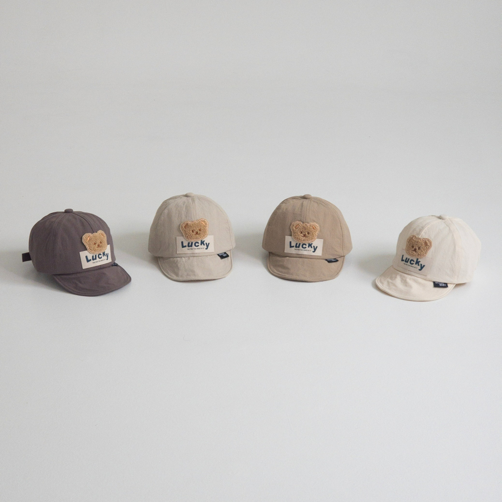 LittleHat 帽子 작은모자 럭키베어얌체모-細節圖6