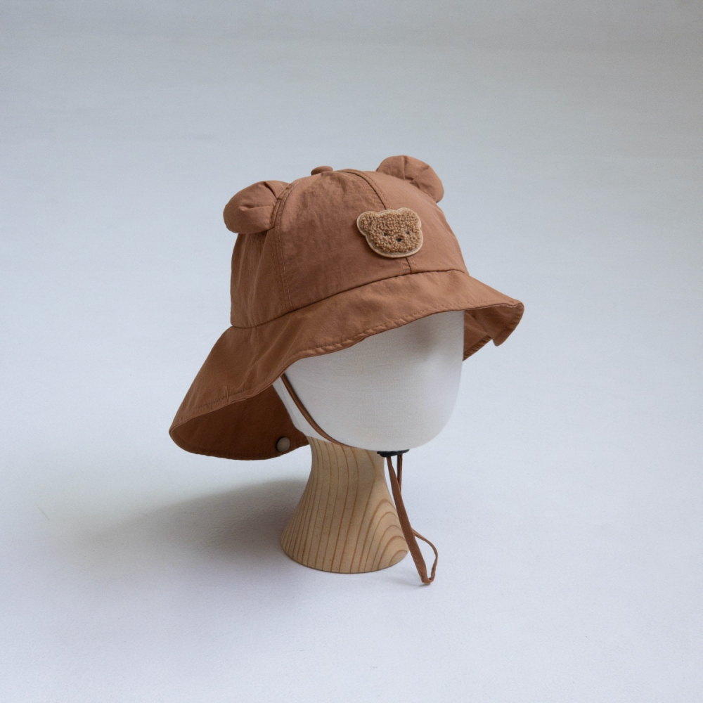 LittleHat 帽子 작은모자 베어플랩캡-細節圖2