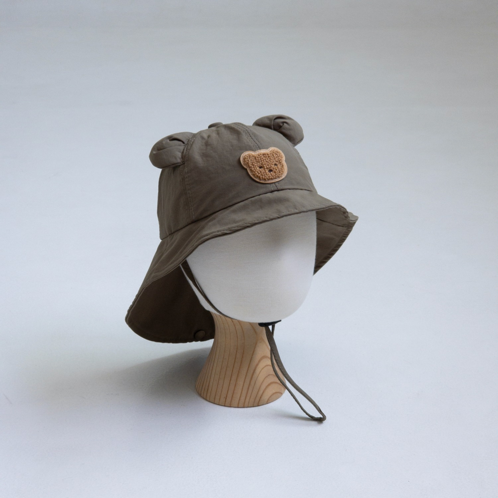 LittleHat 帽子 작은모자 베어플랩캡-細節圖4