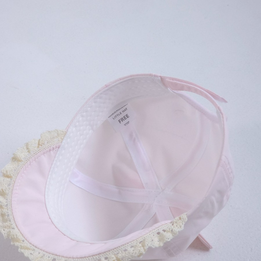 LittleHat 帽子 작은모자 베이비레이스리본얌체모-細節圖8