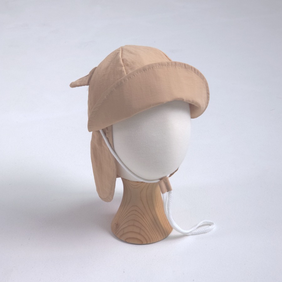 LittleHat 帽子 작은모자 베이비썸머귀달이플랩캡-細節圖4