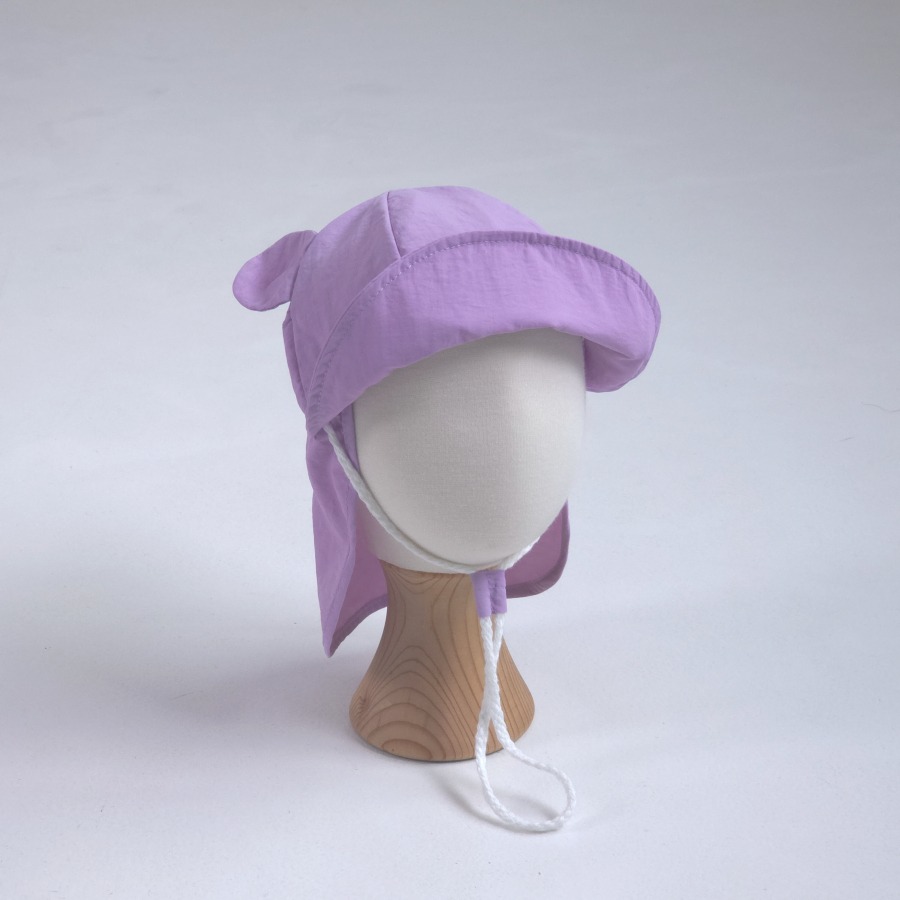 LittleHat 帽子 작은모자 베이비썸머귀달이플랩캡-細節圖5