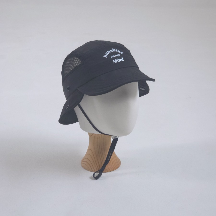 LittleHat 帽子 작은모자 썬샤인메쉬넥가드캡-細節圖2