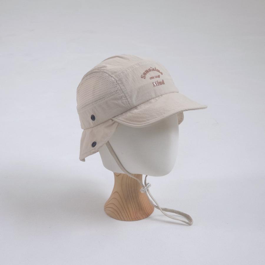 LittleHat 帽子 작은모자 썬샤인메쉬넥가드캡-細節圖3